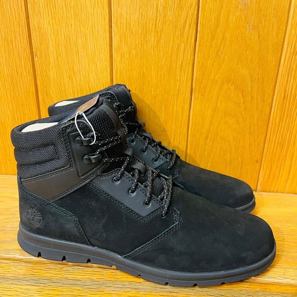 timberland sneaker boot black